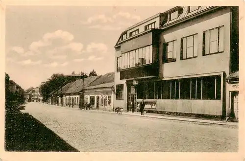 AK / Ansichtskarte  Smirice_nad_Labem_Smirschitz_CZ Strassenpartie