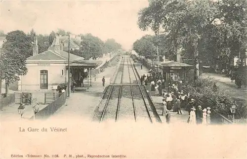 AK / Ansichtskarte  Vesinet_Le_78_Yvelines La gare Bahnhof