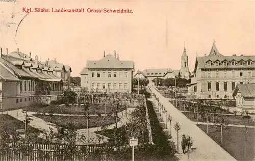 AK / Ansichtskarte  Gross-Schweidnitz_Grossschweidnitz_Loebau_Sachsen Koeniglich Saechsische Landesanstalt