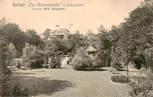 AK / Ansichtskarte  Poppenbuettel_Hamburg Gasthaus zur Alsterschlucht