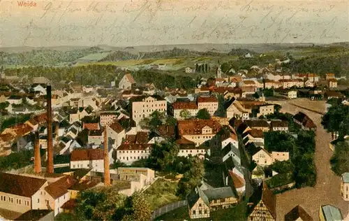 AK / Ansichtskarte 73958290 Weida__Thueringen Panorama