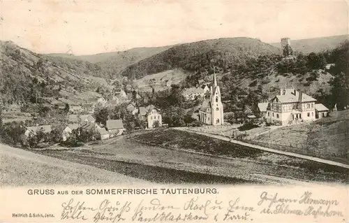 AK / Ansichtskarte  Tautenburg_Thueringen Panorama Sommerfrische