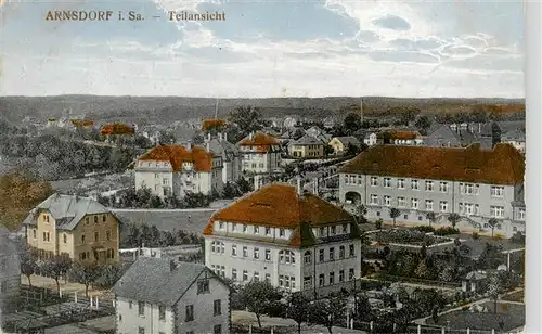 AK / Ansichtskarte  Arnsdorf__Sachsen Teilansicht