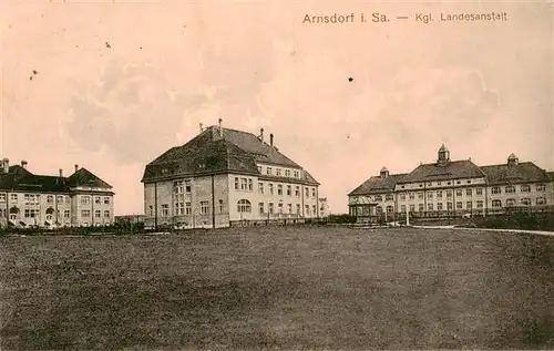 AK / Ansichtskarte  Arnsdorf__Sachsen Koenigliche Landesanstalt Feldpost