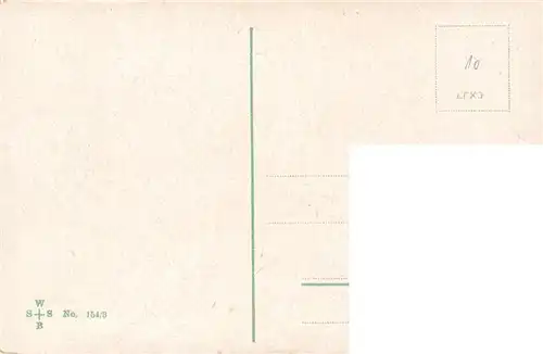 AK / Ansichtskarte  Verlag_WS_SB_Nr. 154/B Namentag Mann