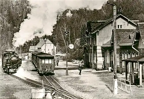 AK / Ansichtskarte  Eisenbahn_Railway_Chemin_de_Fer Schmalspurbahn Zittau Oybin Jonsdorf