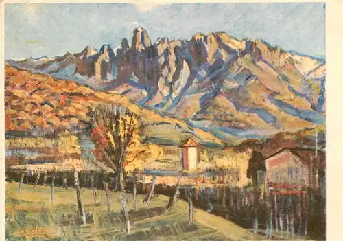 AK / Ansichtskarte  Notari_Renato_Kuenstlerkarte Tessiner Landschaft 