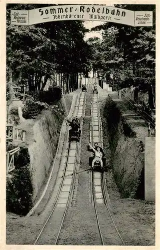 AK / Ansichtskarte  Ibbenbueren_NRW Sommer-Rodelbahn Ibbenbuerener Waldpark