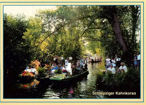 AK / Ansichtskarte  Schlepzig Schlepziger Kahnkorso Hotel Mueggenburg