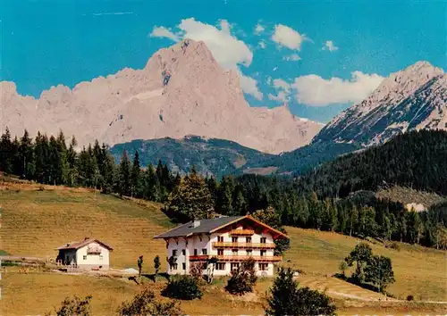 AK / Ansichtskarte  Filzmoos_AT Gasthaus Pension Neubergerhof Panorama