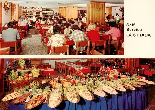 AK / Ansichtskarte 73958633 Las_Palmas_Gran_Canaria Self Service La Strada Bar Restaurant Parilla
