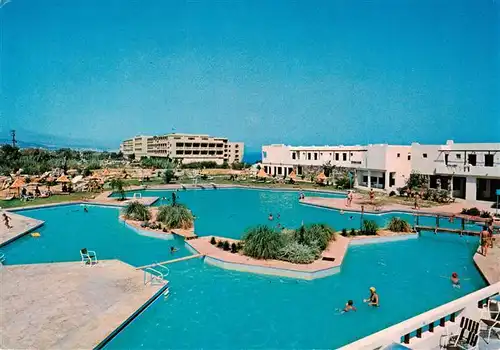 AK / Ansichtskarte 73958638 Rethymnon_Rethimnon_Crete_Greece Hotel Rithymna Badelandschaft