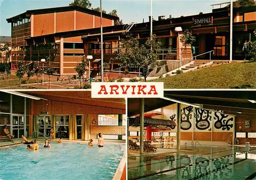 AK / Ansichtskarte  Arvika Simhallen