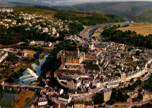 AK / Ansichtskarte  Weilburg Schlossbezirk und Altstadt Fliegeraufnahme