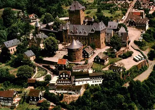 AK / Ansichtskarte  Burg_Wupper Schloss Burg Fliegeraufnahme