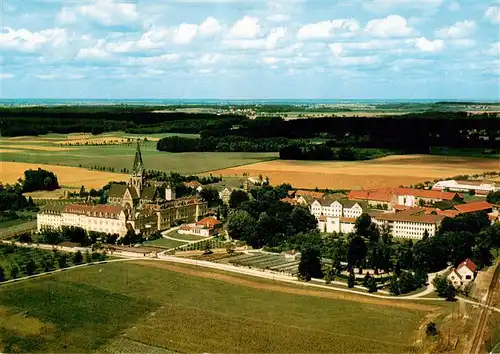 AK / Ansichtskarte  Sankt_Ottilien_Eresing Erzabtei Fliegeraufnahme