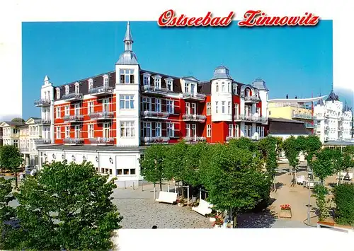 AK / Ansichtskarte 73958712 Zinnowitz_Ostseebad Hotel