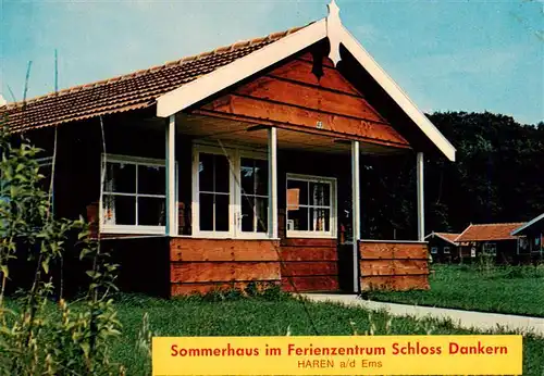 AK / Ansichtskarte 73958729 Haren_Ems Sommerhaus im Ferienzentrum Schloss Dankern