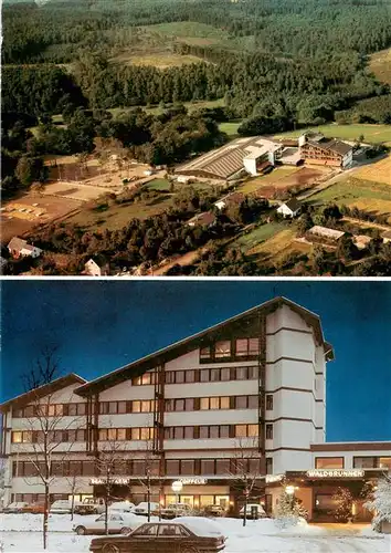 AK / Ansichtskarte  Rederscheid Fliegeraufnahme Golfhotel Waldbrunnen