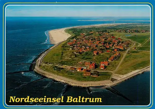 AK / Ansichtskarte 73958773 Baltrum_Nordseebad Fliegeraufnahme