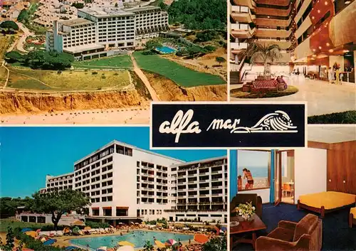 AK / Ansichtskarte  Alfa_Mar_Albufeira_PT Hotelanlage Alfa Mar Foyer Schwimmbad Appartment