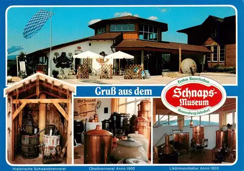 AK / Ansichtskarte  Jahrdorf Erstes Bayrisches Schnaps Museum mit Probierstube und Cafe Schwarzbrennerei Obstbrennerei Anno 1900 Likoermanufaktur Anno 1920