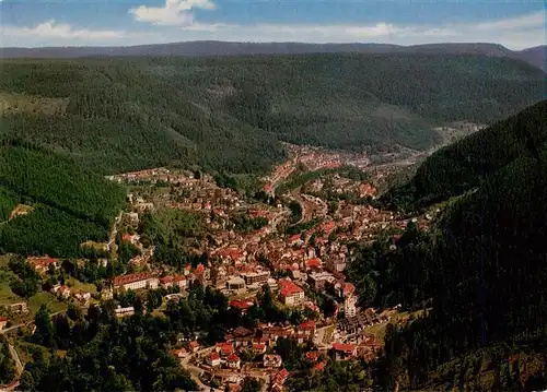 AK / Ansichtskarte  WILDBAD__Schwarzwald Fliegeraufnahme