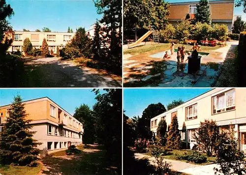 AK / Ansichtskarte  Hoheneck_Ludwigsburg St Josefs Kinderheim Spielplatz Planschbecken