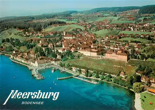 AK / Ansichtskarte  MEERSBURG_Bodensee Fliegeraufnahme