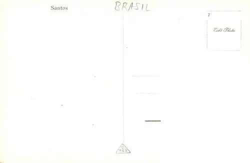 AK / Ansichtskarte  Santos_Sao_Paulo_Brazil Panorama