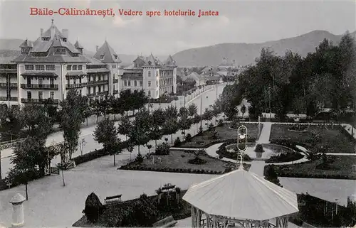 AK / Ansichtskarte  Baile_Calimanesti_RU Vedere spre hotelurile Jantea Hotel Parkanlagen