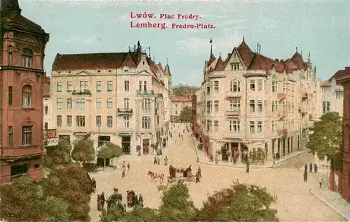 AK / Ansichtskarte 73958946 Lemberg__Lwow_Lviv Fredro-Platz