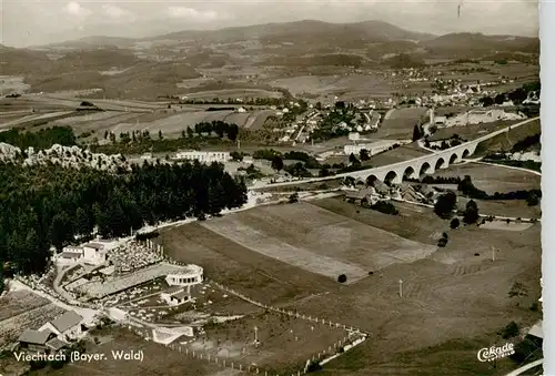 AK / Ansichtskarte  Viechtach_Bayerischer_Wald Fliegeraufnahme