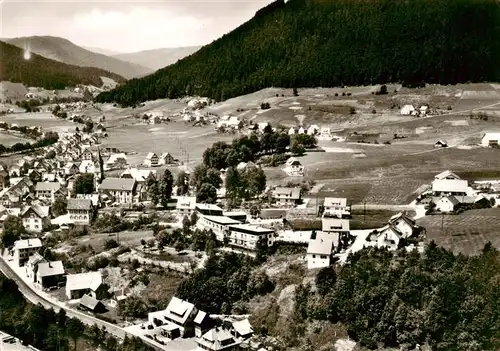 AK / Ansichtskarte  Mitteltal_Schwarzwald Panorama Hoehenluftkurort Kurhotel Mitteltal