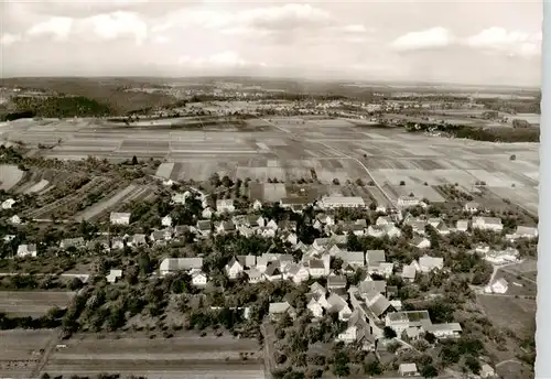 AK / Ansichtskarte  Oberhaugstett_Neubulach_BW Fliegeraufnahme