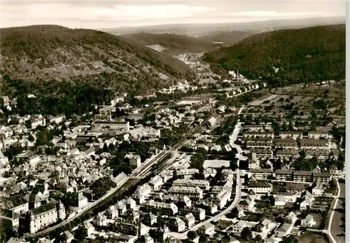 AK / Ansichtskarte  Ettlingen Panorama Blick ins Albtal