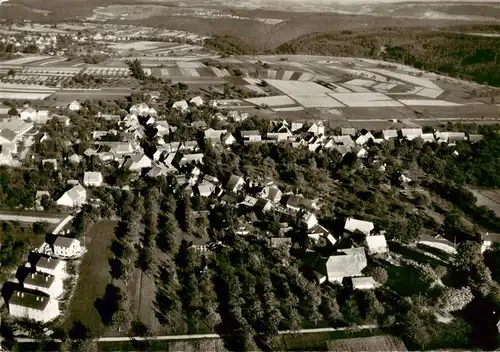 AK / Ansichtskarte  Oberhaugstett_Neubulach_BW Fliegeraufnahme