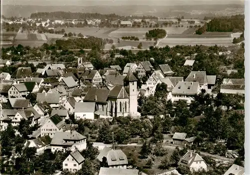 AK / Ansichtskarte  Neubulach_BW Ansicht mit Kirche