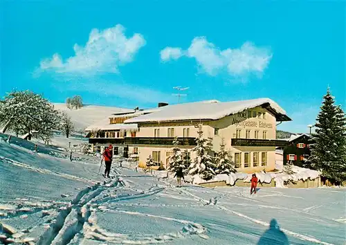 AK / Ansichtskarte  Steibis_Oberstaufen Alpengasthof Edelweiss