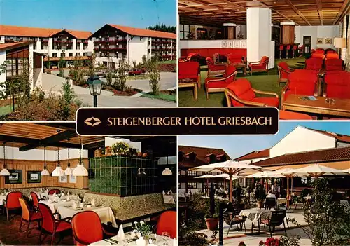 AK / Ansichtskarte 73959093 Griesbach_Rottal_Bayern Steigenberger Hotel Gastraeume Terrasse