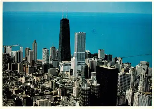 AK / Ansichtskarte  Chicago_Illinois_USA View from Sears Tower