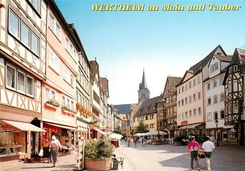 AK / Ansichtskarte  Wertheim_Main Marktplatz