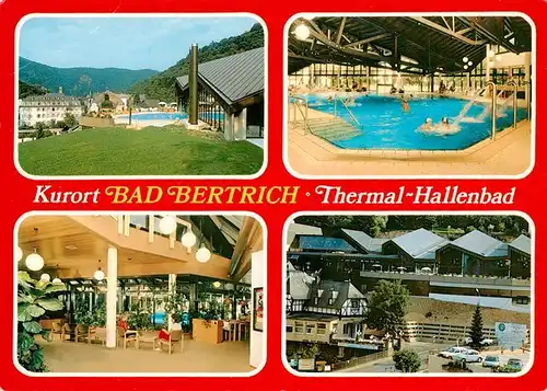 AK / Ansichtskarte  Bad_Bertrich_Rheinland-Pfalz Thermal Hallenbad Gastraum Panorama