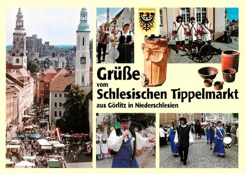 AK / Ansichtskarte  Goerlitz__Sachsen Schlesischer Tippelmarkt Details