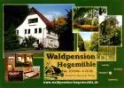 AK / Ansichtskarte 73959174 Narsdorf Waldpension Hegemuehle Gaststube Zimmer Park
