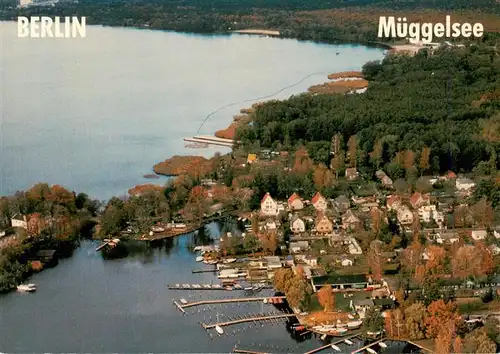 AK / Ansichtskarte  BERLIN Mueggelsee Fliegeraufnahme