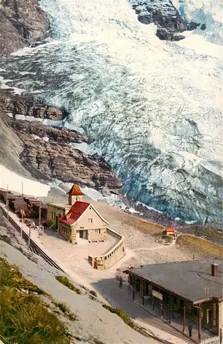 AK / Ansichtskarte  Eigergletscher_BE Bergstation