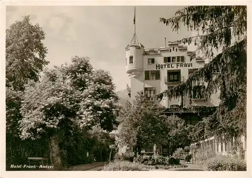 AK / Ansichtskarte  Andeer_GR Hotel Fravi
