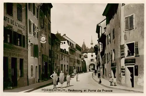 AK / Ansichtskarte  Porrentruy_JU Faubourg et Porte de France