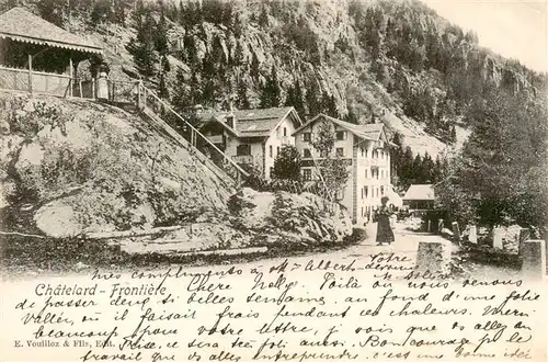 AK / Ansichtskarte  Chatelard_Frontiere_74 Teilansicht